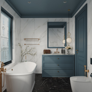 Керамогранит Buono Ceramica Marble Bright Statuario Sugar Carving арт. MVL4414MA (60x120) карвинг